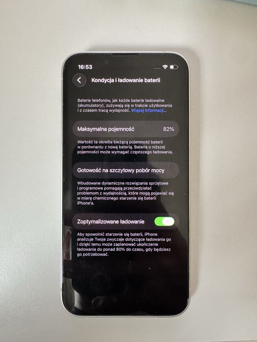 iPhone 13 mini , Starlight (biały), 128 GB