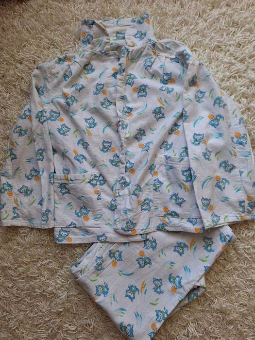 Піжама байкова для дівчинки на 9-10 років