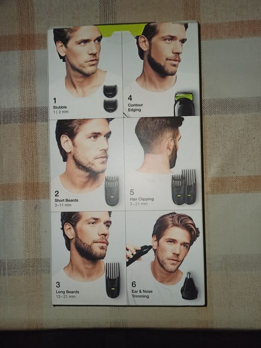 Maszynka do włosów i zarostu Braun 6w1