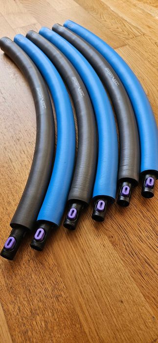 hula hop 6 elementów gładkie bez obciążenia