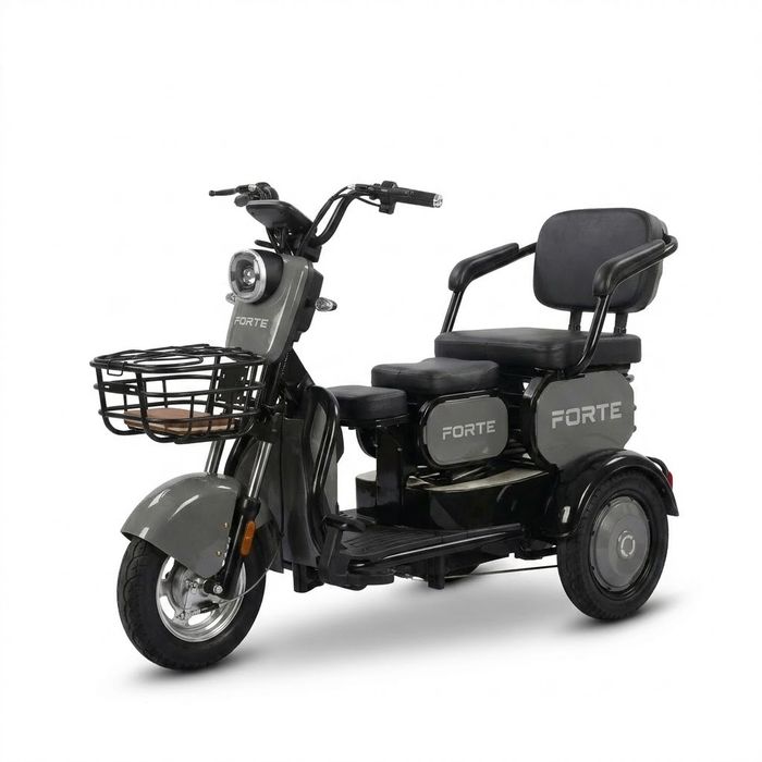 Електроскутер Forte FAMILY-WN1060 сірий 1000Вт, Гарантія! Кредит!