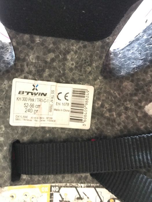 Capacete para bicicleta menina