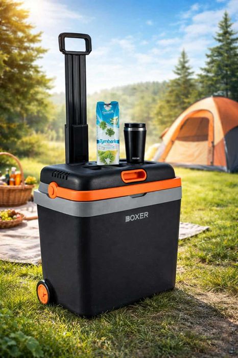 Lodówka samochodowa turystyczna 40L BOXER 12V/230V – chłodzi i grzeje