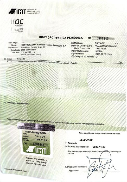 Audi a3 1.9 teto abrir 1999 — photo 2