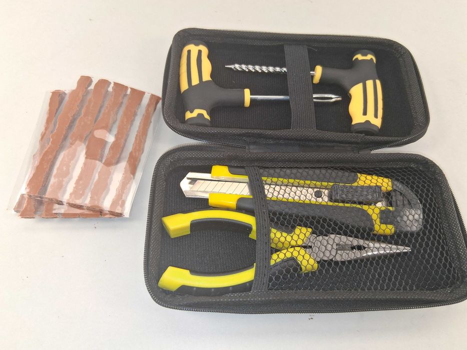 O073 Zestaw Naprawczy Do Opon Bezdętkowych Tubeless Rowerowych Walizka