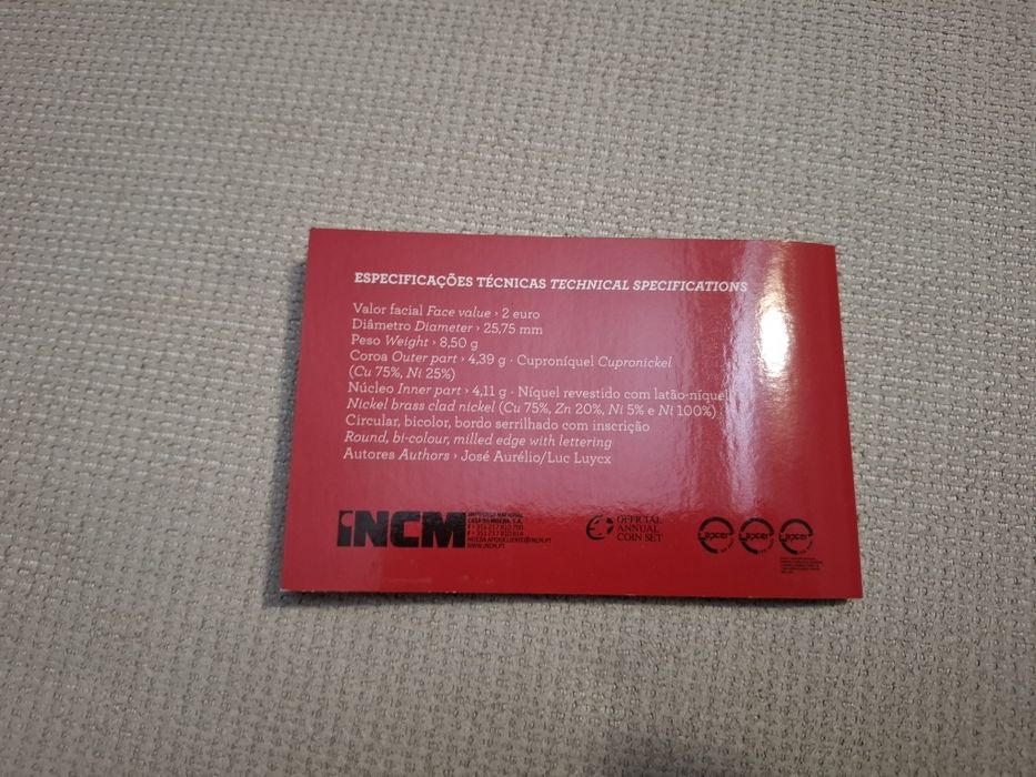 Moeda 2€ proof ponte 25 abril
