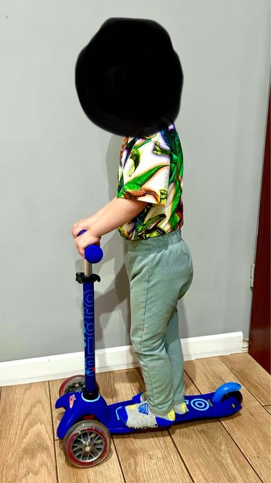 Hulajnoga trójkołowa Micro Mini Deluxe blue OS