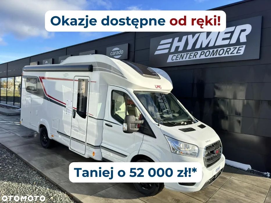 LMC Tourer Lift H664  - NOWY 4OS DMC3500kg, Hymer Center Pomorze, Markiza, Opuszczane łóżko