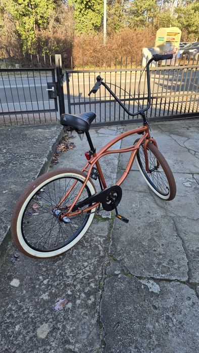 Rower miejski cruiser retro custom