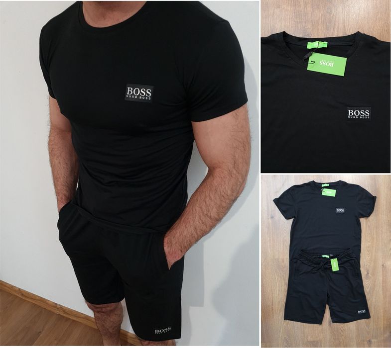 Męskie komplety Spodenki z koszulka nowe M L XL XXL Wysyłka pobranie