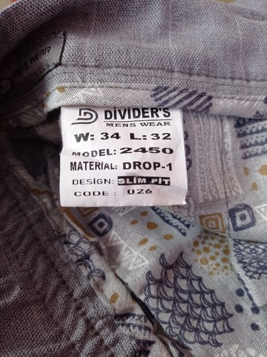 Divider's, Класичні Штани