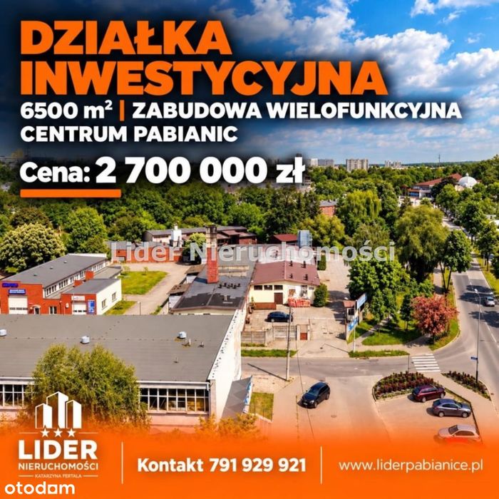 Nieruchomość i inwestycyjna , zabudowa wielofunkcyjna firma/bloki