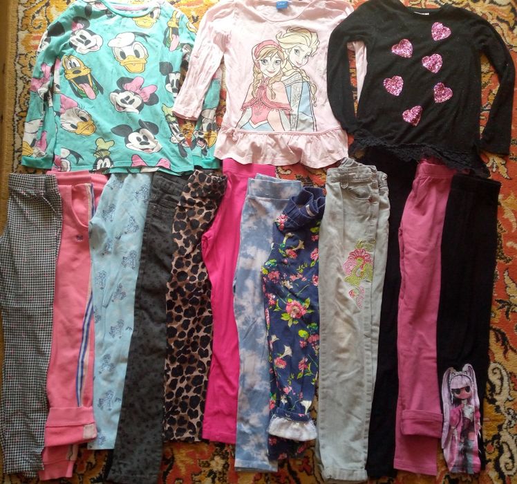 Одяг для дівчинки пакетом 7-8-9 років (тепла весна,тепла осінь!)