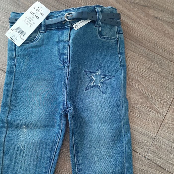 Spodnie jeans dziecięce 86 nowe