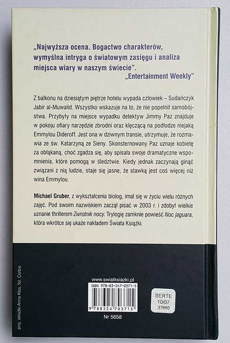 Dolina kości Michael Gruber Świat Książki