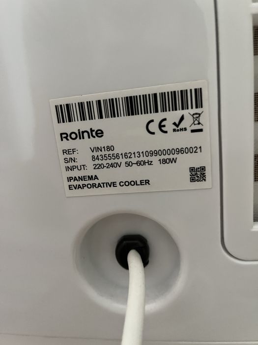 Rointe Evaporative cooler
