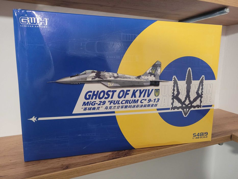 Great Wall Hobby S4819 1/48 МіГ-29 Привид Києва - лімітована версія