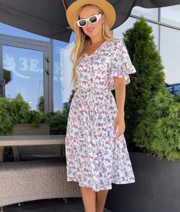 Сучасна літня сукня