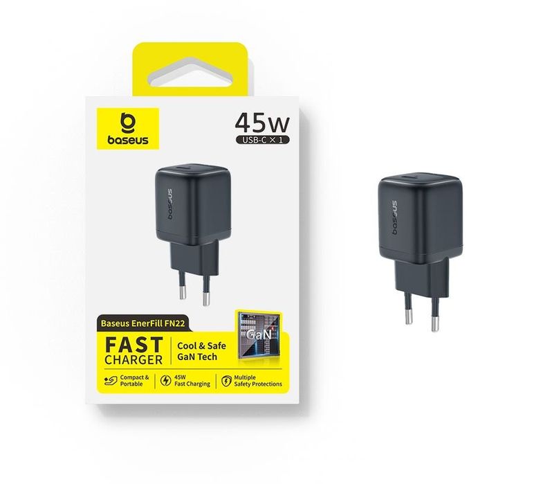 Зарядний пристрій Baseus 45w,  Ugreen 20w,  30w, 45w. Швидка зарядка GaN PD