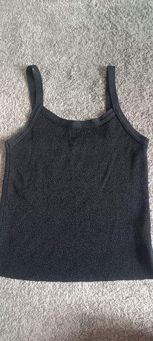 Top damski czarny