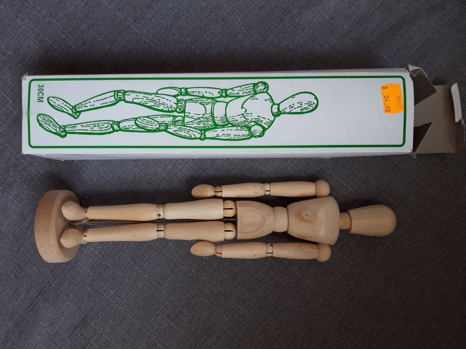 Manekin do rysowania rysunku kobieta