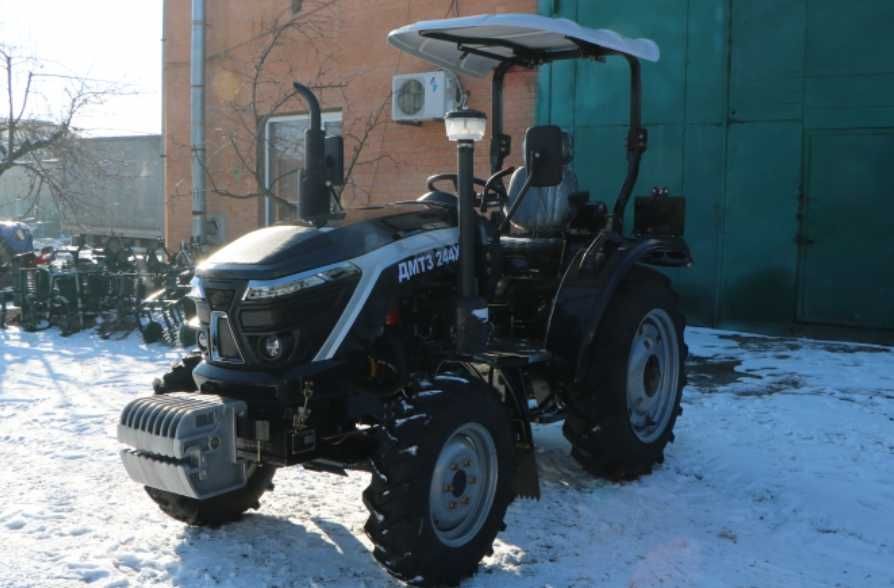 Мінітрактор ДМТЗ 244 Х з РЕВЕРСОМ примусовою гідравлікою Компресором