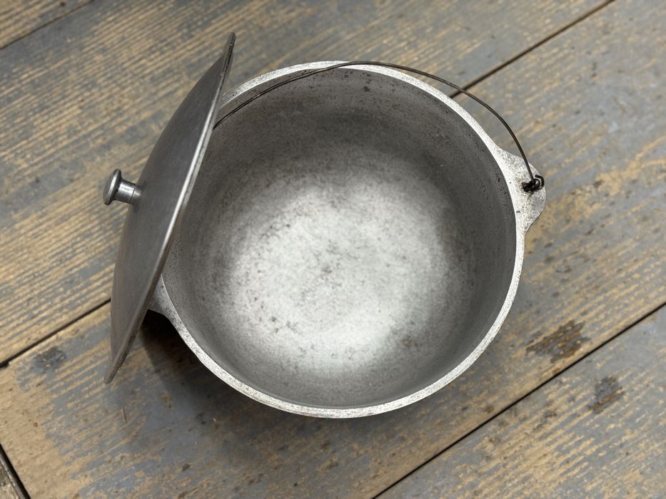 Казан 6л алюмінієвий з кришкою