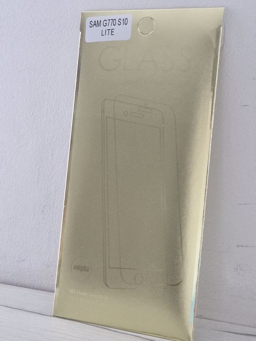 Hartowane szkło Gold do SAMSUNG GALAXY S10 LITE