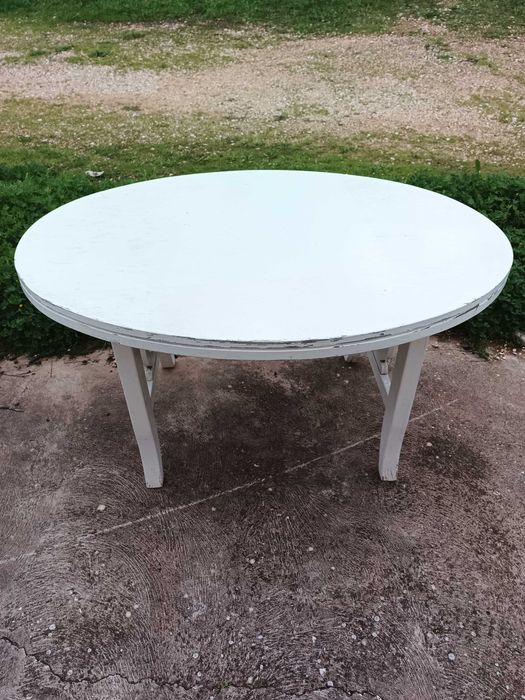 Cadeiras/Poltronas e Mesa de Jardim, em madeira maciça