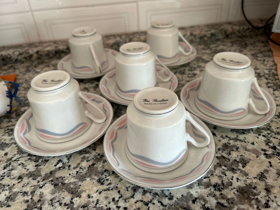 Jogo de 6 chavetas de café