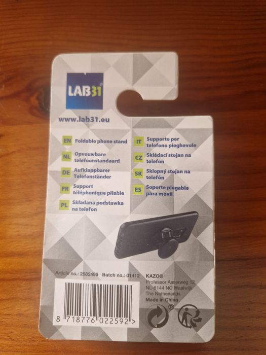 Suporte para telemóvel