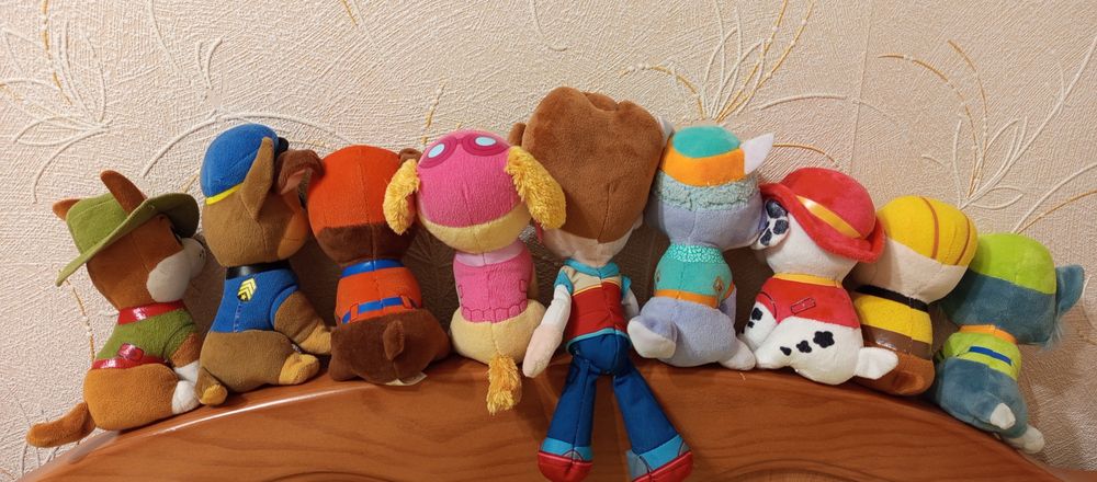 Щенячий патруль Глазастики Оригинал Мягкие игрушки фирма Ty