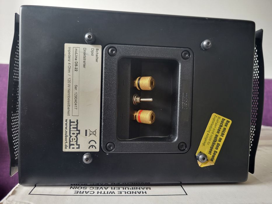 Nubert  nuline ds 22 zestaw 2 kolumn  dipol  surround