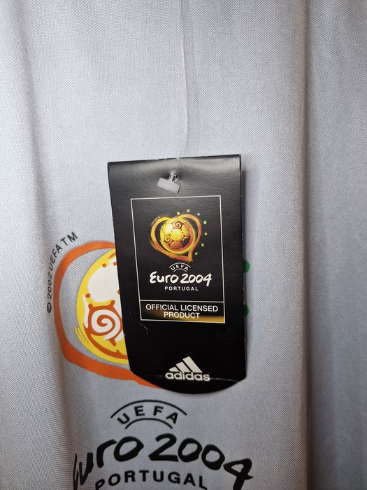 Camisola oficial Euro 2004 adidas retro