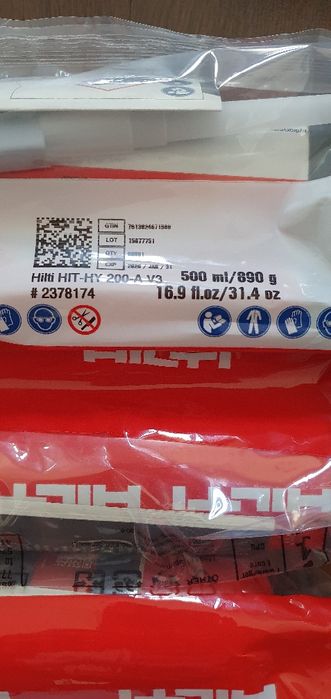 Hilti Kotwa chemiczna HIT-HY 200-A V3