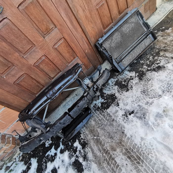 Wzmocnienie Pas Przedni BMW e60 e61 lift Wentylator Komplet Chłodnic!!