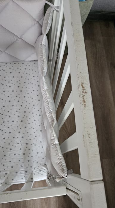 Продам дитяче ліжечко з матрасиком