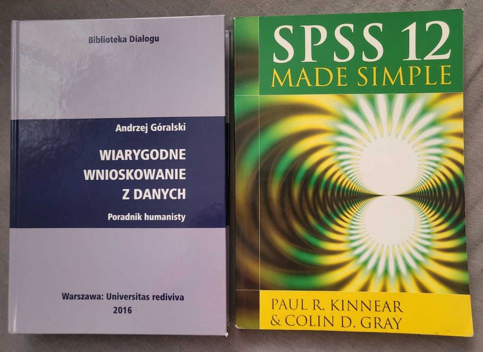 Góralski, Wiarygodne wnioskowanie z danych, SPSS 12, Pakiet