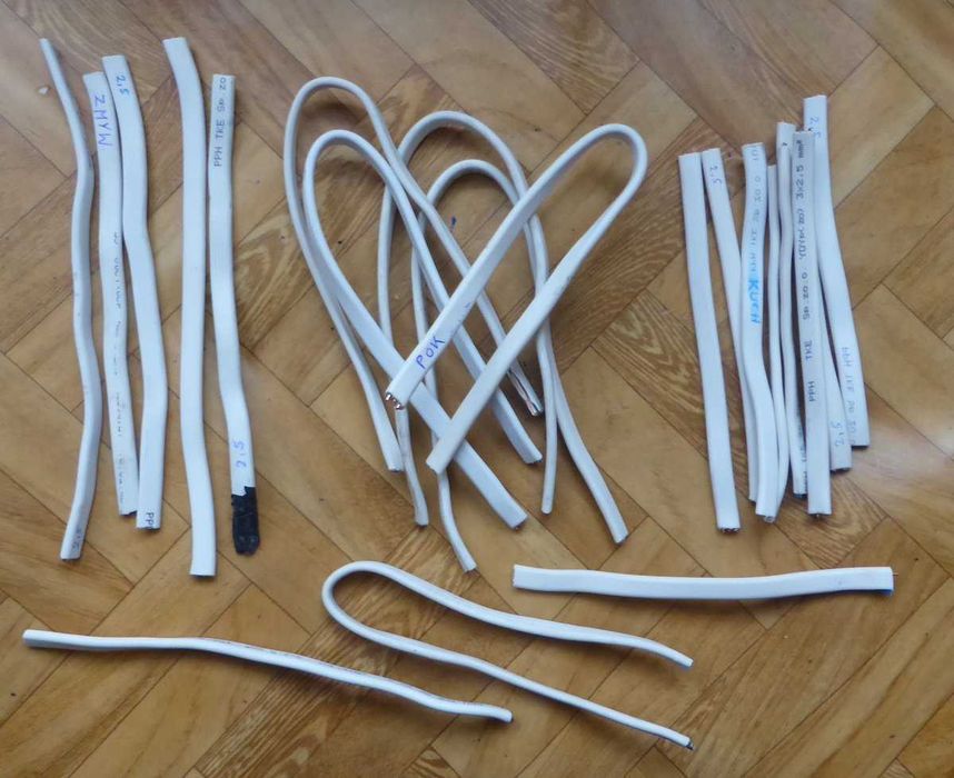 Przewody miedziane 2.5 do naprawy instalacji elektrycznych - 6 mb
