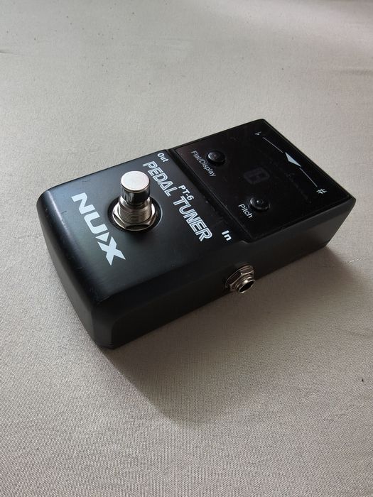 Tuner podłogowy NUX PT-6 Pedal Tuner | Stroik gitarowy True Bypass