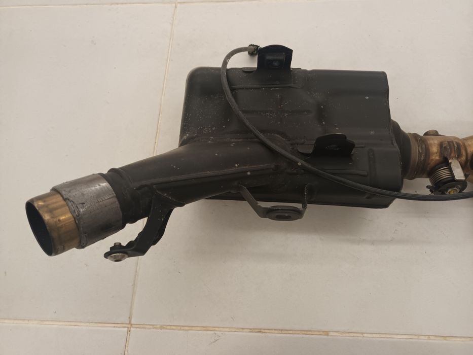 Linha completa escape origem Suzuki Gsxr 600