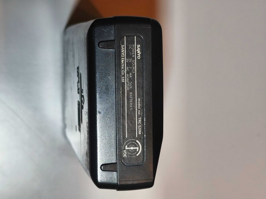 Gravador de reportagem Sanyo