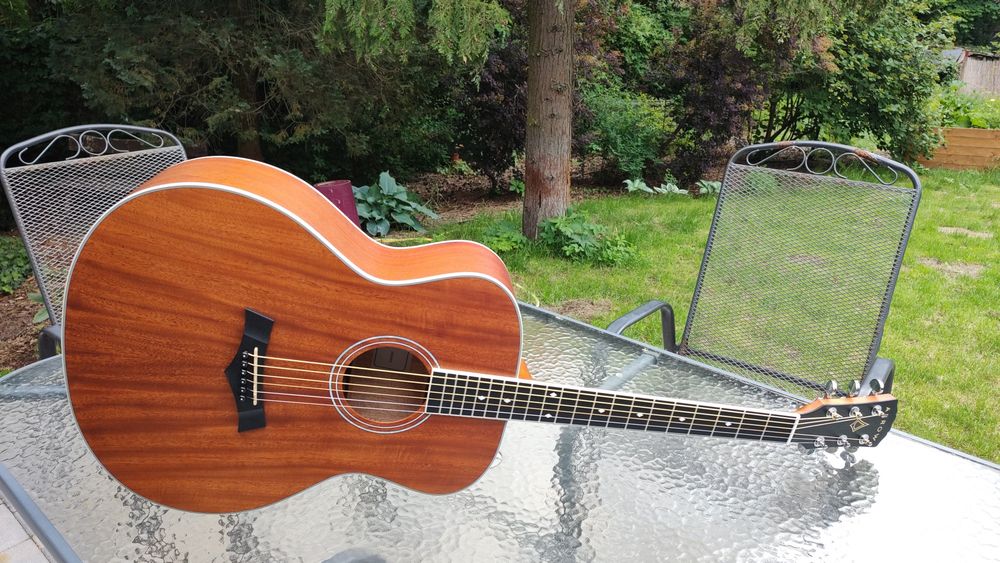 NOWA Arrow Gold Series All Mahogany piękna gitara akustyczna Genialne brzmienie !! Superwygodna !