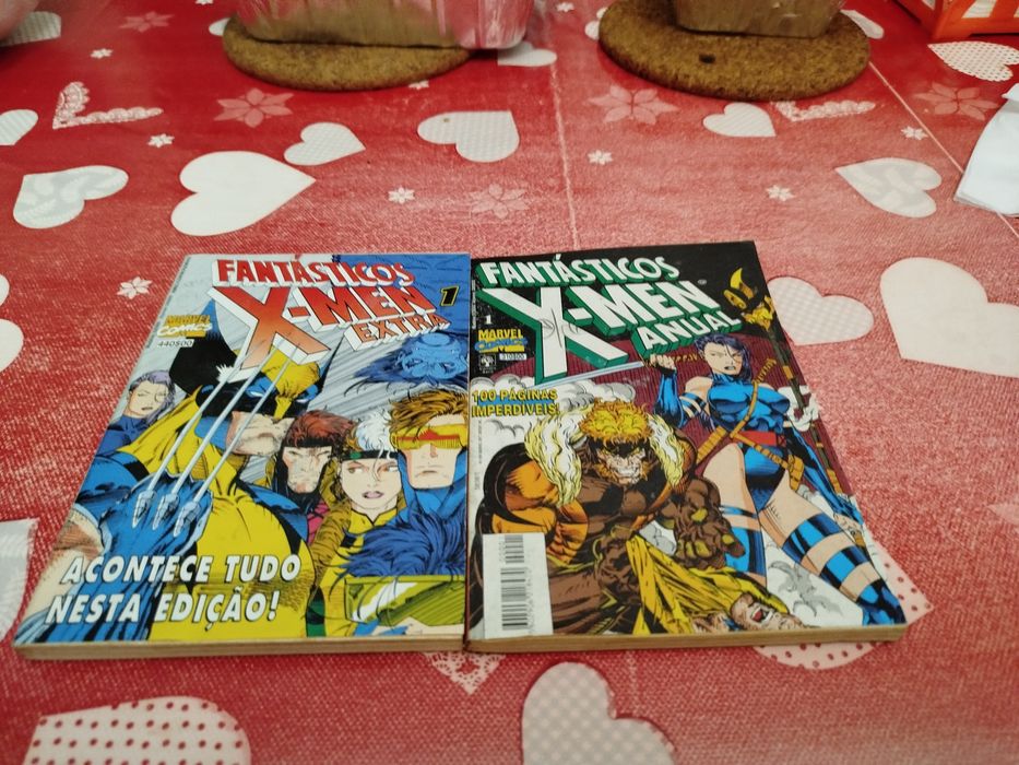 Lote BD Marvel Anos 90 - Sagas Completas e Edições Especiais (Abril)