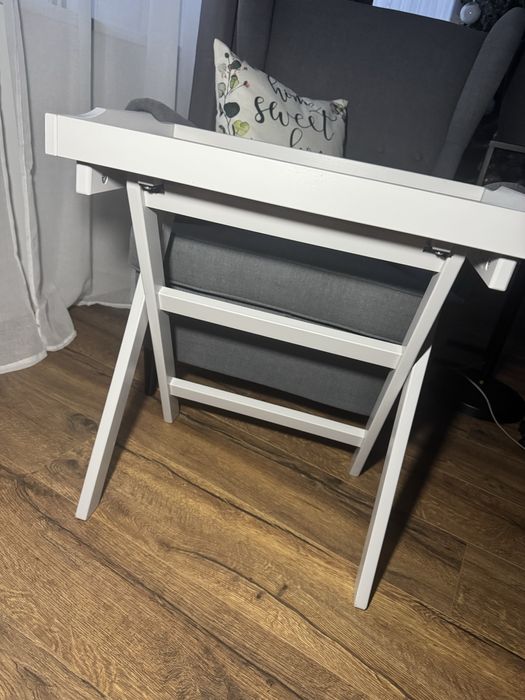 Stolik kawowy z tacą IKEA Maryd szary LUBLIN stan BDB prawie jak NOWY