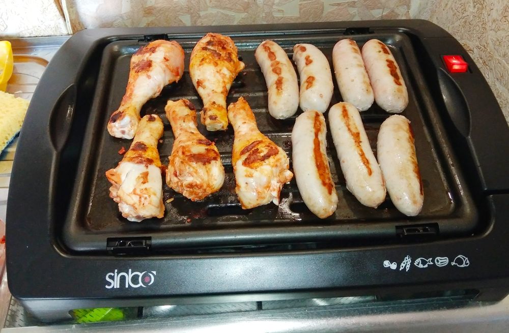 BBQ Гриль Єлектро 2кВт + Поверхня + Решітка