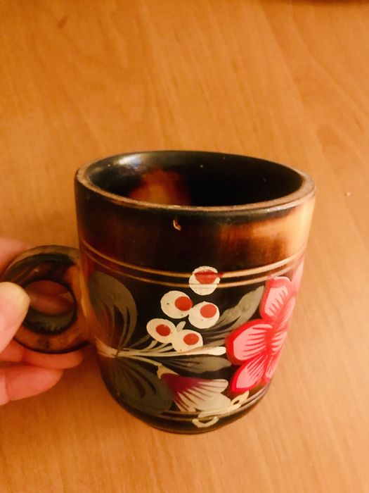 Изделия ручной работы из дерева, с росписью