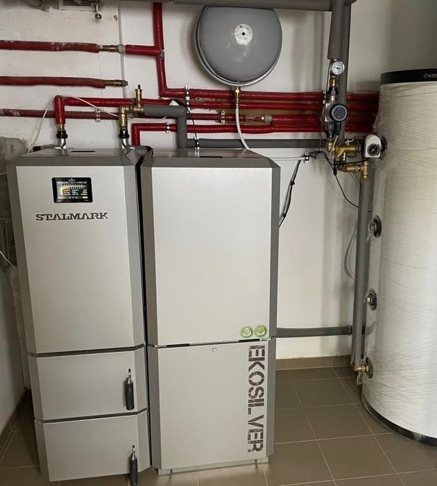 Kocioł piec Stalmark pellet 10-30kw z montażem Audyt/Dotacja/Serwis