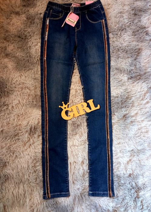 Крутезні дівчачі джинси джогери нові синні скінні