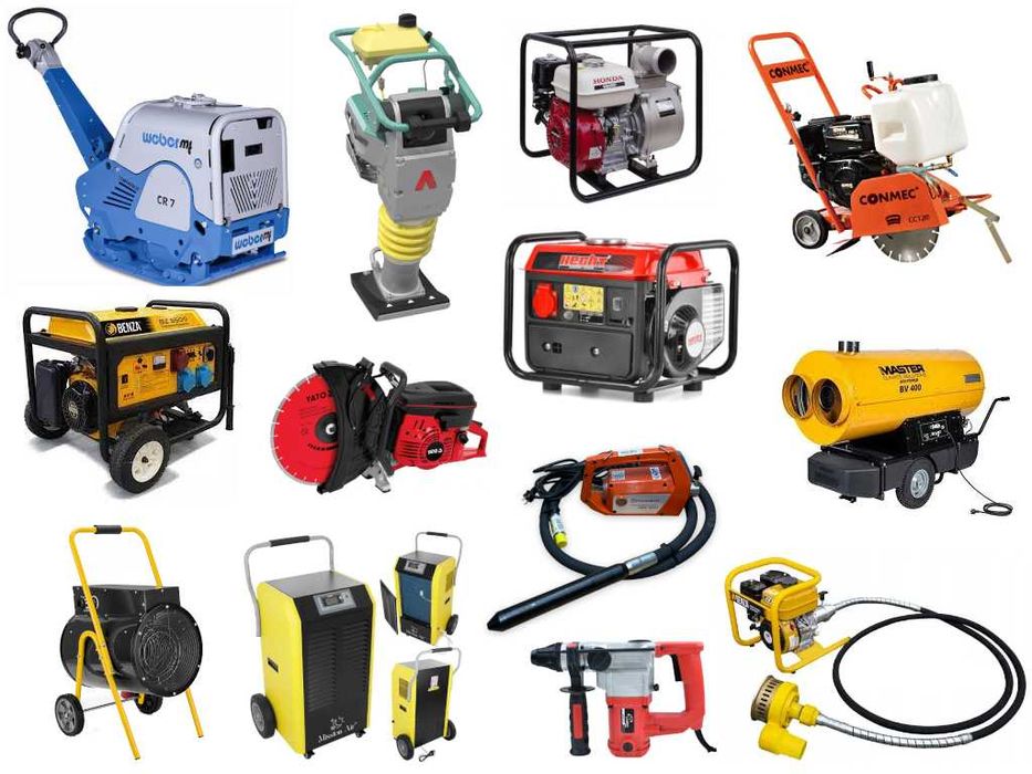 WYNAJEM - Maszyny budowalne zagęszczarki, skoczki, ubijaki, walce